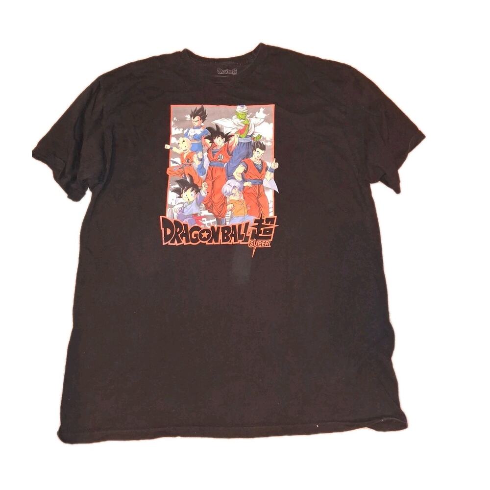 Dragon Ball Z Mens T-Shirt Black 3XLT XXXL Tall Anime